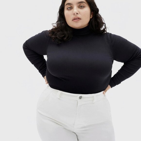 The Pima Micro Rib Turtleneck - Picture 4 of 8